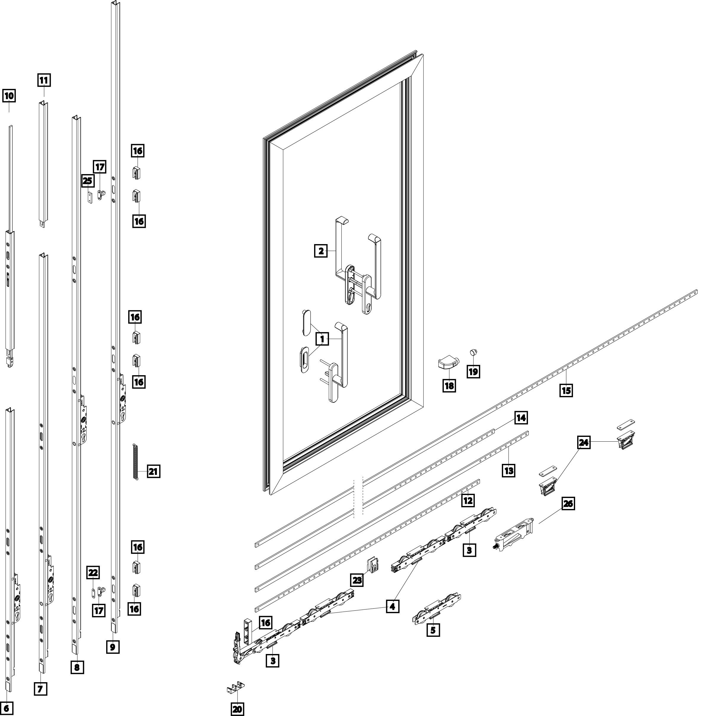 Sliding door
